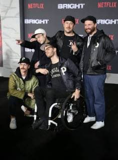 WESTWOOD, CA - DECEMBER 13: Portugal the Man, at Premiere Of Netflix s Bright at The Regency Village Theatre, In Hollywood, California on December 13, 2017. Copyright: xFayexSadoux