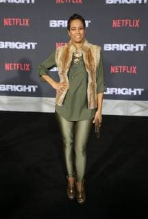 WESTWOOD, CA - DECEMBER 13: Daphne Wayans, at Premiere Of Netflix s Bright at The Regency Village Theatre, In Hollywood, California on December 13, 2017. Copyright: xFayexSadoux