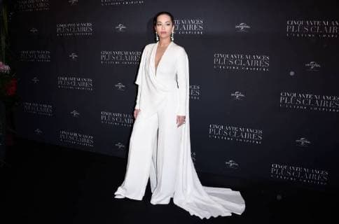 Fifty Shades of Grey 3 Premiere in Paris Rita Ora ( actrice ) lors du photocall pour l avant premiere du film 50 NUANCES PLUS CLAIRES a Paris CELEBRITES : Avant premiere du film 50 NUANCES PLUS CLAIRES - Paris - 06 02 2018 FedericoPestellini Panoramic