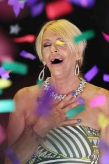 CHERRY HILL, NJ - 6-25 : Tan Mom, Patricia Krentcil is the winner of Damon Feldman s Beauty Battle on 6-25-2018 at RVN TV in Cherry Hill, New Jersey on June 25, 2018 Copyright: xStarxShooterx