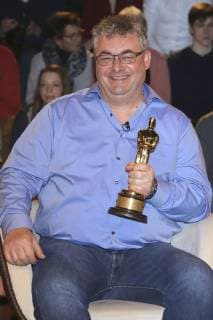 Gerd Nefzer bei der Aufzeichnung der ZDF-Talkshow Markus Lanz im Fernsehmacher Studio im Phoenixhof. Hamburg, 18.02.2019