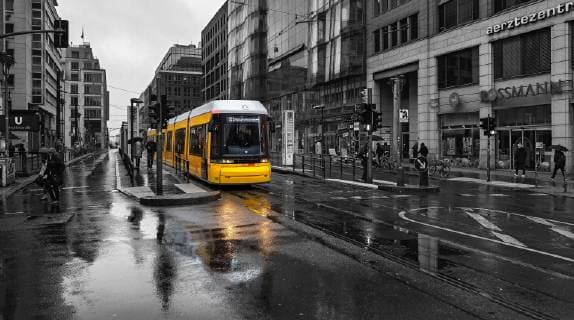 Regenwetter in Berlin - rain in berlin