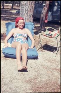Spanien Spanien, ca. 1956, Ferien am Strand, Urlaub in Spanien