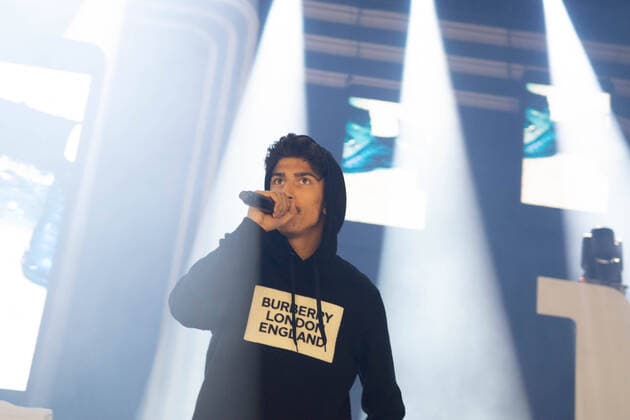 Rüsselsheimer Rapper MERO zieht Jugendliche in die Ludwigsburger MHP-Arena - Impressionen vom Konzert Rapper MERO zieht Jugendliche in die Ludwigsburger MHP-Arena - Impressionen vom Konzert, 71636 Ludwigsburg, Deutschland Copyright: 7aktuellx xNilsxReeh