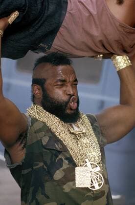 Mr. T (Lawrence Tureaud) Characters: Sgt. Bosco Television: The A-Team (TV-Serie) Usa 1983-1987, 10 January 1984 Copyright: MaryxEvansxAFxArchivexNbc 12460878 editorial use only
