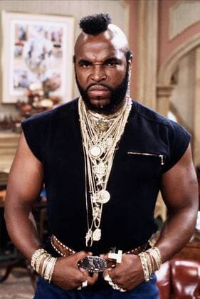 Mr. T (Lawrence Tureaud) Characters: Sgt. Bosco B.A. Baracus Television: The A-Team (TV-Serie) Usa 1983-1987, 10 January 1984 Copyright: MaryxEvansxAFxArchivexNbc 12473433 editorial use only