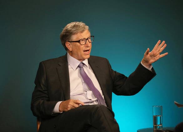 (191118) -- SEATTLE (U.S.), Nov. 18, 2019 -- Bill Gates, co-chair of the Bill & Melinda Gates Foundation, receives an exclusive interview with Xinhua in Seattle, the United States, on Nov. 13, 2019. China has made remarkable progress in improving health equity and reducing poverty, offering lessons that could help other developing countries, including in Africa, accelerate their development, Bill Gates has said. ) U.S.-SEATTLE-BILL GATES-INTERVIEW-CHINA QinxLang