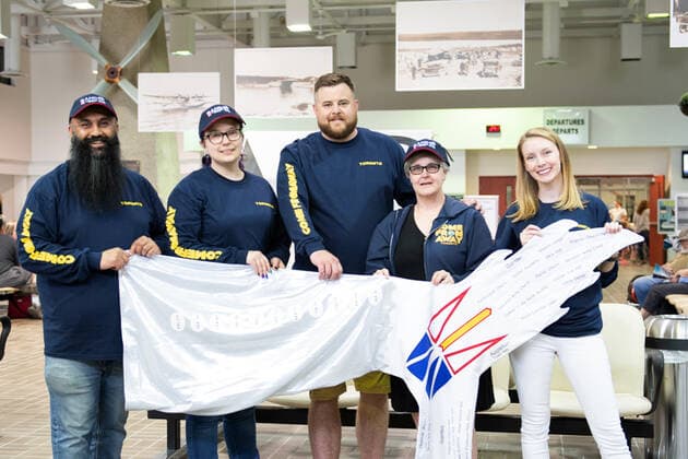 November 25, 2019, Newfoundland and Labrador, Canada: A group of bearded Canadian men have been transformed into mermen for a hilarious charity calendar...The Newfoundland and Labrador Beard and Moustache Club (NLBMC) have raised over £291,000 ($500,000) for local charities from sales of over 30,000 calendars worldwide and now the men are back for the 2020 edition sporting facial hair with fishtails and scales...Dubbed the â€oe2020 MerBâ€⠢ys Calendarâ€Â, it combines the word Merman with the Newfoundland term â€oebâ€⠢y†(pronounced â€oebyeâ€Â), a term similar to the word buddy. ..Hasan Hai, founder of the NLBMC and the MerBâ€⠢ys project, explains: â€oeOur club embraces healthy and progressive expressions of masculinity; we delight in breaking down outdated and harmful stereotypes. .. Masculinity - ZUMAc218 20191125_zia_c218_032 Copyright: xCOVERxImagesx