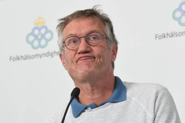 STOCKHOLM 20200609 State epidemiologist Anders Tegnell of the Public Health Agency of Sweden speaks during a news conference on a daily update on the coronavirus Covid 19 situation, in Stockholm, Sweden Tuesday June 9, 2020 Photo Fredrik Sandberg TT kod 10080 SWEDEN OUT Stockholm Sweden x10080x, Copyright: xFredrikxSandberg TTx SWEDWN CORONA VIRUS