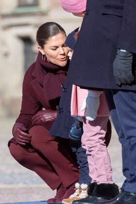 Crown Princess Victoria, Prince Oscar, Crown Princess Victorias name day celebration in the inner courtyard of Stockholm Castle 2019 03 12 c Johan Jeppsson TT Stockholm Sweden Royal Palace Sweden x2551x, Copyright: xJohanxJeppsson TTx Kronprinsessan Victorias namnsdag