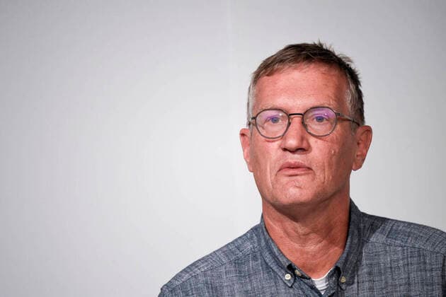 STOCKHOLM 20200901 State epidemiologist Anders Tegnell of the Public Health Agency of Sweden speaks during a news conference updating on the coronavirus pandemic Covid 19 situation, in Stockholm, Sweden, on Sep 1, 2020 Foto Pontus Lundahl TT kod 10050 Stockholm Sweden x10050x, Copyright: xPontusxLundahl TTx SWEDEN HEALTH CORONA