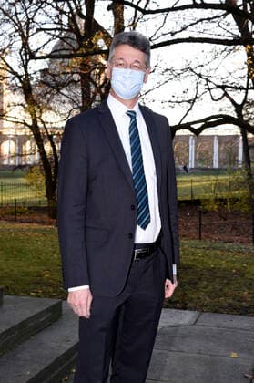 Michael Piazolo bei der Pressekonferenz zu den aktuellen Entwicklungen der Corona-Pandemie und Verschärfung der Maßnahmen zu deren Eindämmung im Prinz Carl Palais. München, 26.11.2020
