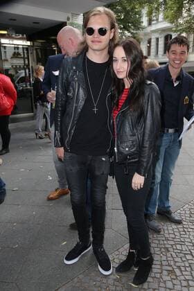 Wilson Gonzalez Ochsenknecht und seine Freundin Lorraine Eroeffnung - Catherine - Flagship Store by Natascha Ochsenknecht ( Nagelstudio ) waehrend der - Mercedes Benz Fashion Week Berlin Spring Summer Fruehling Sommer 2016 at Knesebeckstra?üe 35-41 Berlin Copyright: xEventpressxRadkex