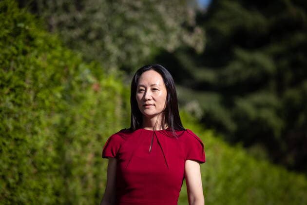 August 10, 2021, Vancouver, BC, Canada: Meng Wanzhou, chief financial officer of Huawei, leaves home to attend her extradition hearing at B.C. Supreme Court, in Vancouver, on Tuesday, August 10, 2021. Vancouver Canada - ZUMAc35_ 20210810_zaf_c35_039 Copyright: xDarrylxDyckx