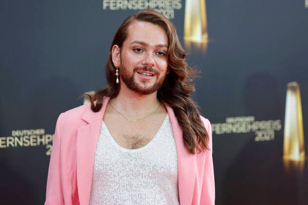 Riccardo Simonetti bei der Verleihung des Deutschen Fernsehpreises 2021 im Tanzbrunnen. Köln, 16.09.2021