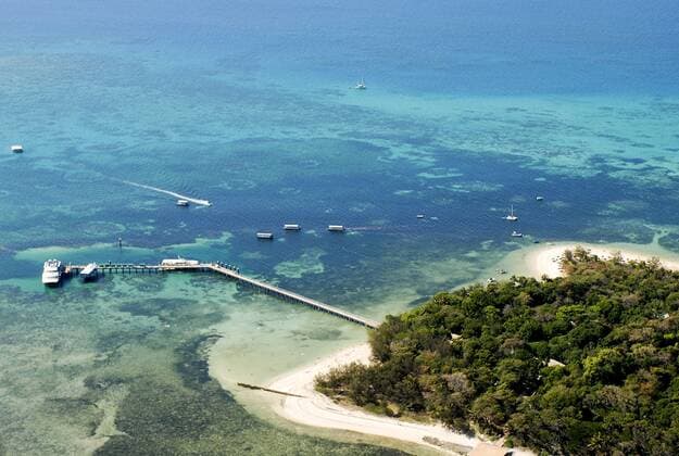 Great Barrier Reef von oben, Australien, Queensland Great Barrier Reef from above, Australia, Queensland BLWS655242
