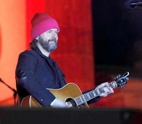 Rea Garvey Sound of Peace - Friedensdemonstration am Brandenburger Tor Berlin. Redaktion Laurent, Berlin 20.03.22