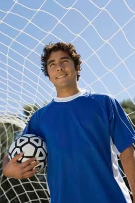 Player Holding Football, model released, , property released, , 9867088.jpg, Holding, Soccer, 18-19 years, 20-25 years, Hispanics, Young adult man, Goal, Soccer ball, Soccer player, Half-length, Outdoors, Sports, 1, Photography, Ball, sports gear, athletic gear, Sports equipment, Athlete, guys, guy, young men, young man, young, man, Young adults, Men, Males, Adults, early twenties, early 20s, twentysomething, twenties, 20s adult, athletics, outside, hold, ethnic, Hispanic ethnicity, Latin, Latino, human being, one, one person with others, one person only, People, person, one person, individual, human, alone, 1 and Group, Football, Footballs, Goals^Sports features,