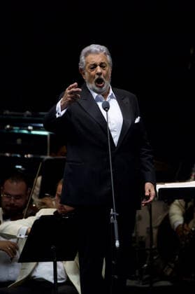 August 16, 2022, Mexico City, Mexico City, Mexico: August 16, 2022, Mexico City, Mexico: The Spanish tenor Placido Domingo, 81, performs on stage as part of his Mexico s Tour at Mexico City Arena. on August 16, 2022 in Mexico City, Mexico. Mexico City Mexico - ZUMAe321 20220816_zia_e321_104 Copyright: xJulianxLopezx xEyepixxGroupx