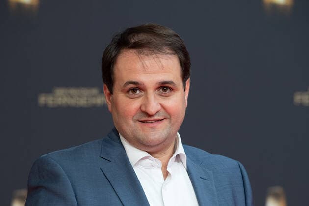 Nathanael LIMINSKI, CDU, Minister fuer Bundes- und Europaangelegenheiten, Internationales sowie Medien und Leiter der Staatskanzlei NRW, Roter Teppich, Red Carpet Show, Ankunft, arrival, Verleihung des Deutschen Fernsehpreises, Der Deutsche Fernsehpreis 2022, Deutscher Fernsehpreis 2022 in Koeln, am 14.09.2022.