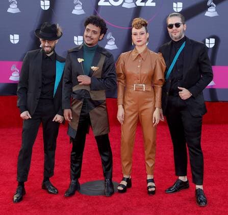 Puerto Candelaria at arrivals for 23rd Annual Latin GRAMMY Awards 2022, Michelob ULTRA Arena, Mandalay Bay Resort Casino, Las Vegas, NV November 17, 2022. Photo By: MORA Everett Collection at arrivals for 23rd Annual Latin GRAMMY Awards 2022, Michelob ULTRA Arena, Mandalay Bay Resort Casino, Las Vegas, NV November 17, 2022. Photo By: MORA Everett Collection PUBLICATIONXNOTxINxCANxCHNxFRAxITAxJPNxNORxPOLxRUSxESPxUKxUSA