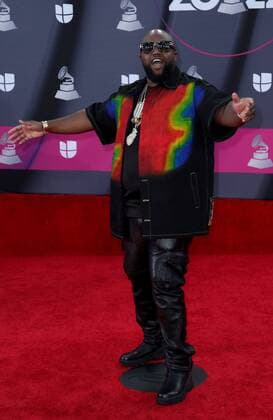 Rico Love at arrivals for 23rd Annual Latin GRAMMY Awards 2022 - Part 2, Michelob ULTRA Arena, Mandalay Bay Resort Casino, Las Vegas, NV November 17, 2022. Photo By: MORA Everett Collection at arrivals for 23rd Annual Latin GRAMMY Awards 2022 - Part 2, Michelob ULTRA Arena, Mandalay Bay Resort Casino, Las Vegas, NV November 17, 2022. Photo By: MORA Everett Collection PUBLICATIONXNOTxINxCANxCHNxFRAxITAxJPNxNORxPOLxRUSxESPxUKxUSA
