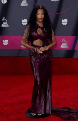 Ludmilla at arrivals for 23rd Annual Latin GRAMMY Awards 2022 - Part 2, Michelob ULTRA Arena, Mandalay Bay Resort Casino, Las Vegas, NV November 17, 2022. Photo By: MORA Everett Collection at arrivals for 23rd Annual Latin GRAMMY Awards 2022 - Part 2, Michelob ULTRA Arena, Mandalay Bay Resort Casino, Las Vegas, NV November 17, 2022. Photo By: MORA Everett Collection PUBLICATIONXNOTxINxCANxCHNxFRAxITAxJPNxNORxPOLxRUSxESPxUKxUSA