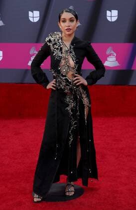 Maria Becerra at arrivals for 23rd Annual Latin GRAMMY Awards 2022, Michelob ULTRA Arena, Mandalay Bay Resort Casino, Las Vegas, NV November 17, 2022. Photo By: MORA Everett Collection at arrivals for 23rd Annual Latin GRAMMY Awards 2022, Michelob ULTRA Arena, Mandalay Bay Resort Casino, Las Vegas, NV November 17, 2022. Photo By: MORA Everett Collection PUBLICATIONXNOTxINxCANxCHNxFRAxITAxJPNxNORxPOLxRUSxESPxUKxUSA
