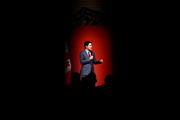 December 15, 2022, Gatineau, PQ, CAN: Prime Minister Justin Trudeau delivers an address at the Laurier Club Holiday Event, an event for supporters of the Liberal Party of Canada, in Gatineau, Que., on Thursday, Dec. 15, 2022. Gatineau CAN - ZUMAc35_ 20221215_zaf_c35_131 Copyright: xJustinxTangx