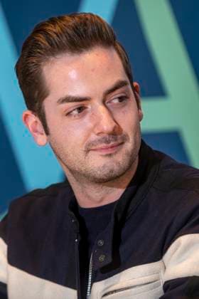 producer Michiel Dhont pictured during a press moment at the VAF Vlaams Audiovisueel Fonds headquarters in Brussels, Tuesday 24 January 2023. Close , the second full-length film by Belgian director Dhont, has been nominated for an Oscar in the category of best foreign film. HATIMxKAGHAT 58709687