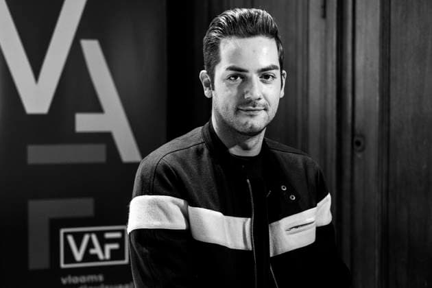 producer Michiel Dhont pictured during a press moment at the VAF Vlaams Audiovisueel Fonds headquarters in Brussels, Tuesday 24 January 2023. Close , the second full-length film by Belgian director Dhont, has been nominated for an Oscar in the category of best foreign film. HATIMxKAGHAT 58710492