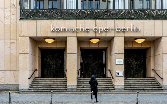 Komische Oper Unter den Linden, Berlin, Deutschland, Europa Copyright: imageBROKER/Karl-HeinzxSpremberg iblkhs09156043