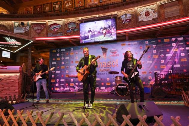 13.04.2023, Schladming, AUT, Unterwegs in, Steiermark, Reportage, SMAGO Awarad, SMAGO! Award, im Bild Phillip Burger, Freiwild,