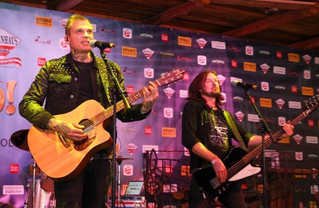 13.04.2023, Schladming, AUT, Unterwegs in, Steiermark, Reportage, SMAGO Awarad, SMAGO! Award, im Bild Phillip Burger, Freiwild,