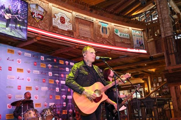 13.04.2023, Schladming, AUT, Unterwegs in, Steiermark, Reportage, SMAGO Awarad, SMAGO! Award, im Bild Phillip Burger, Freiwild,