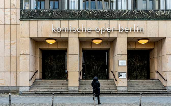 Komische Oper Unter den Linden, Berlin, Deutschland