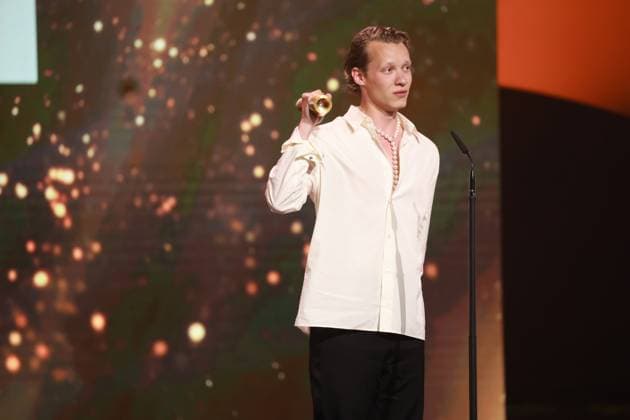 Deutscher Filmpreis 2023 BESTE MÄNNLICHE HAUPTROLLE Gewinner Felix Kammerer IM WESTEN NICHTS NEUES bei der Verleihung der Lola - Deutscher Filmpreis 2023 im Theater am Potsdamer Platz in Berlin 12.05.2023 Copyright: xEventpressx