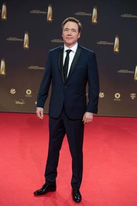 Michael Bully HERBIG, Schauspieler, Regisseur, Roter Teppich, Red Carpet Show, Ankunft, arrival, Verleihung des Deutschen Fernsehpreises, Der Deutsche Fernsehpreis 2023, Deutscher Fernsehpreis 2023 in den MMC Studios Koeln, am 28.09.2023.
