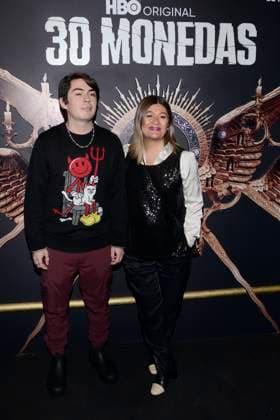 October 26, 2023, Mexico City, Ciudad de Mexico, Mexico: October 25, 2023, Mexico City, Mexico: Martha Figueroa Benza Attends the black carpet of the season 2 Premiere of the 30 Monedas Tv Series by HBO, at Salon Barcelona. on October 25, 2023 in Mexico City, Mexico. Mexico City Mexico - ZUMAe321 20231026_zea_e321_021 Copyright: xCarlosxTischler xEyepixxGroupx