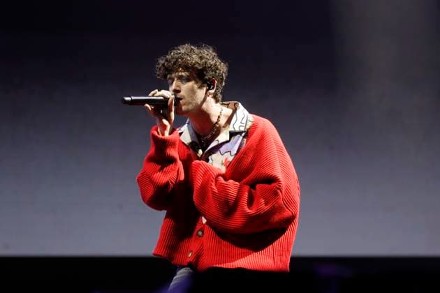 November 19, 2023, Mexico City, Ciudad de Mexico, Mexico: November 18,2023, Mexico City, Mexico: American singer Ari Staprans Leff, known as Lauv performs on stage during the day two of the Corona Capital 2023 Music Festival at Autodromo Hermanos Rodriguez. on November 18, 2023 in Mexico City, Mexico. Mexico City Mexico - ZUMAe321 20231119_zea_e321_014 Copyright: xEssenexHernandez xEyepixxGroupx