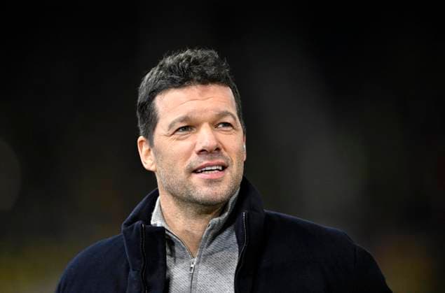 TV-Experte Michael Ballack DAZN, Portrait, lächelt, Voith-Arena, Heidenheim, Baden-Württemberg, Deutschland, Europa Copyright: imageBROKER/MichaelxWeber iblimw10164818