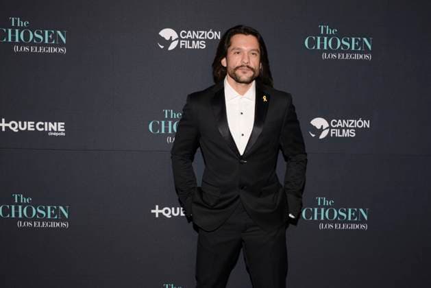 February 19, 2024, Mexico City, Ciudad de Mexico, Mexico: February 19, 2024, Mexico City, Mexico: Shahar Isaac attends the red carpet of The Chosen Tv series season 4 premiere at Cinepolis Miyana. on February 19, 2024, Mexico City, Mexico. Mexico City Mexico - ZUMAe321 20240219_zea_e321_033 Copyright: xCarlosxTischler xEyepixxGroupx