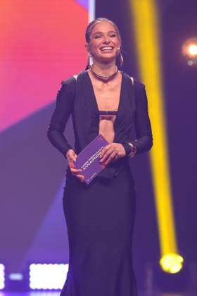 Miss Germany Awards Finale 2024 Lola Weippert. Miss Germany Awards Finale 2024 am 24.02.2024 in der Europa-Park Arena in Rust. Baden-Württemberg, Deutschland.