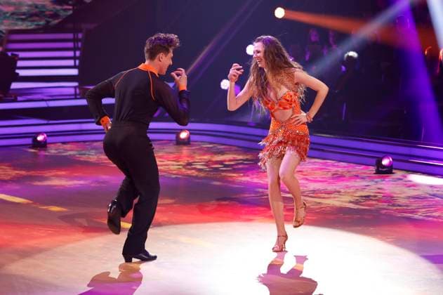 Ann-Kathrin Bendixen mit Valentin Lusin in der ersten Live-Show der 17. Staffel der RTL-Tanzshow Let s Dance im MMC Coloneum. Köln, 01.03.2024