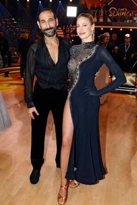 Lulu Lewe mit Massimo Sinato in der ersten Live-Show der 17. Staffel der RTL-Tanzshow Let s Dance im MMC Coloneum. Köln, 01.03.2024