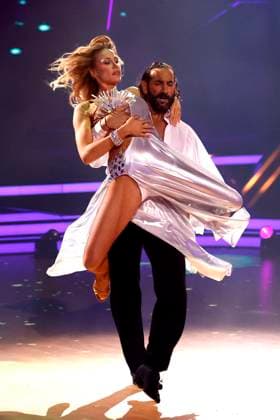 Lulu Lewe mit Massimo Sinato in der zweiten Live-Show der 17. Staffel der RTL-Tanzshow Let s Dance im MMC Coloneum. Köln, 08.03.2024