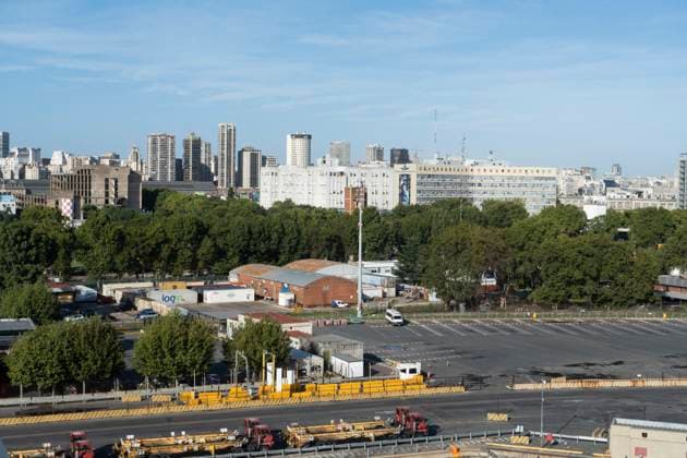 February 13, 2024, City Of Buenos Aires, City Of Buenos Aires, Argentina: Port of Buenos Aires from a boat City Of Buenos Aires Argentina - ZUMAf135 20240213_aap_f135_005 Copyright: xJulietaxFerrariox