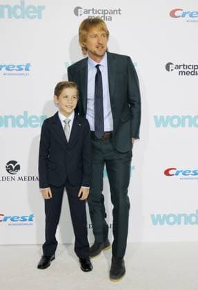 Jacob Tremblay , Owen Wilson at the Premiere of Lionsgate s Wonder at the Regency Village Theatre in Westwood 172165, Jacob Tremblay , Owen Wilson at the Premiere of Lionsgate s Wonder at the Regency Village Theatre in Westwood. Los Angeles, California - Tuesday November 14, 2017., Copyright: xLumeimages,xPacificCoastNewsx xAvalonx 0533269299