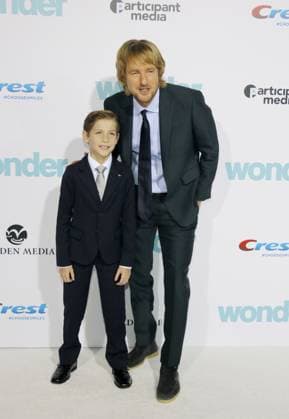 Jacob Tremblay , Owen Wilson at the Premiere of Lionsgate s Wonder at the Regency Village Theatre in Westwood 172165, Jacob Tremblay , Owen Wilson at the Premiere of Lionsgate s Wonder at the Regency Village Theatre in Westwood. Los Angeles, California - Tuesday November 14, 2017., Copyright: xLumeimages,xPacificCoastNewsx xAvalonx 0533269335