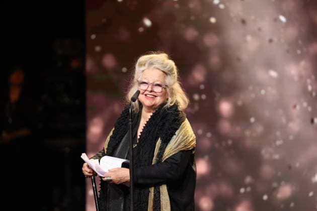 Deutscher Filmpreis 2024 EHRENPREIS Hanna Schygulla bei der Verleihung der Lola - Deutscher Filmpreis 2024 im Theater am Potsdamer Platz in Berlin 03.05.2024 Copyright: xEventpressx
